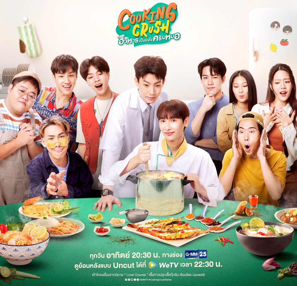 exploring_u's tweet photo. DISHES in CookingCrush episode wise 
(THREAD)—
#CookingCrushSeries https://t.co/epoK6FymkN