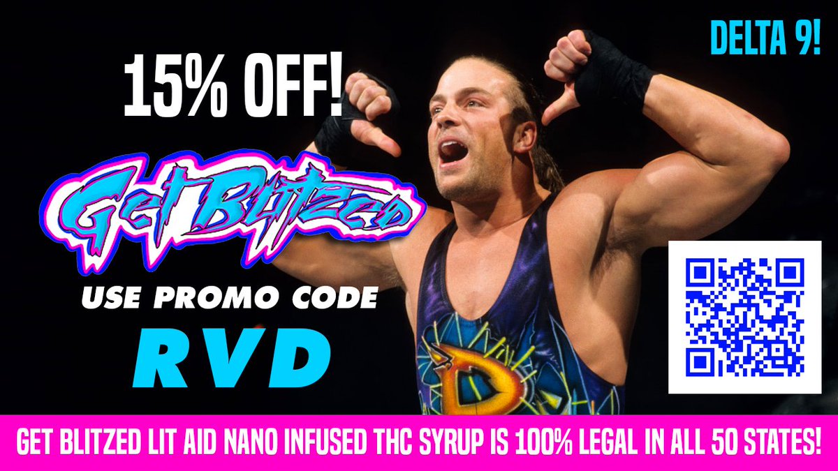 THC-infused Delta 9 lit aid! Legal in all 50 states! Head to Get-Blitzed.com and use promo code RVD to get 15% off your order! <a href="/GetBlitzedShop/">Get Blitzed</a>