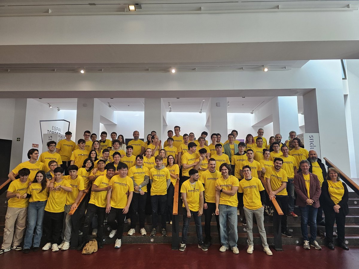 TecnoCampus's tweet photo. @matarocat @SomMobilitat @sergimoralesd @OskrValdivielso @ElisaSayrol @MaVadell Moltes gràcies a tot l'esforç implicat per part dels participants, els mentors i els organitzadors per fer possible aquesta #SomHackathon de 2024! 🤝
@matarocat, @SomMobilitat
#TecnoCampus #Mataró #tecnologia https://t.co/WH1oFrSqMg