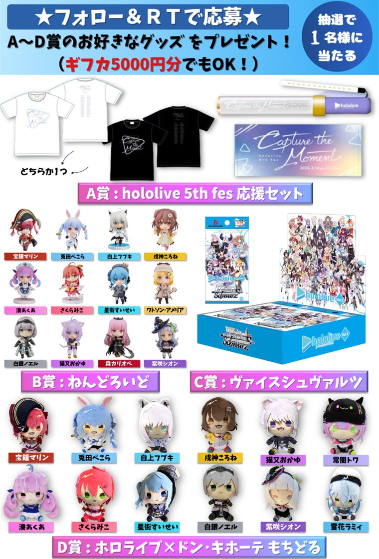 ホロライブ もちどるセット ヘブンバーンズレッドxもちどる (31F全6種