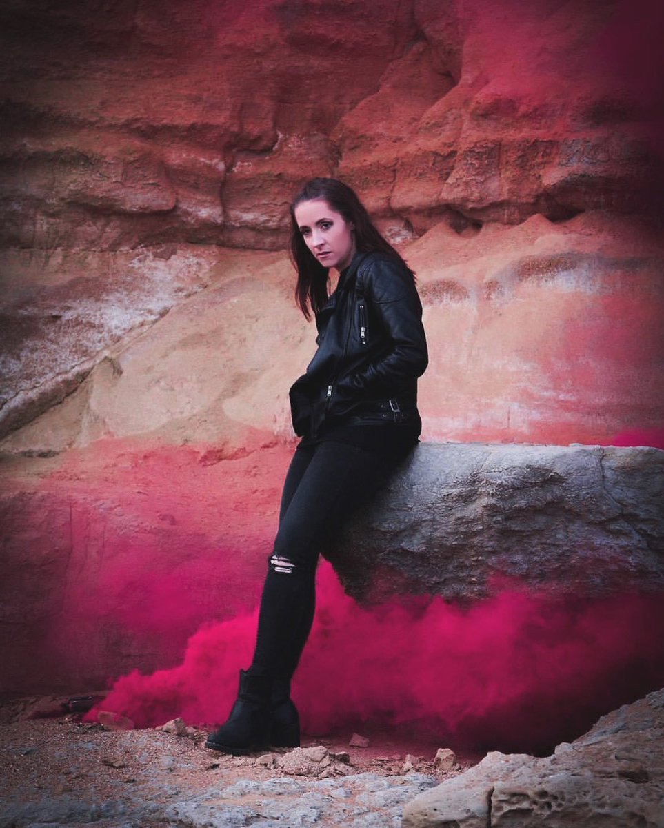 Circa 2017 when I inhaled smoke . The price to pay to get a good shot. #LostPromiseMusicVideo