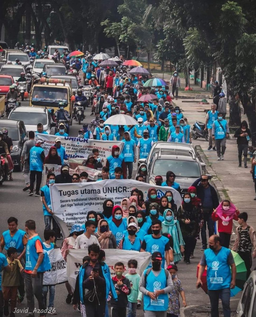 azadykhahHazara's tweet photo. More than 6000 Hazara refugees are living in limbo in Indonesia. We have been living the life of a prisoner the past 12 years.These inhuman conditions led many of us to suicide. We need immediate attention.

#End12YearsInLimbo_Indonesia 
@Refugees https://t.co/1Fsb7OTbHp