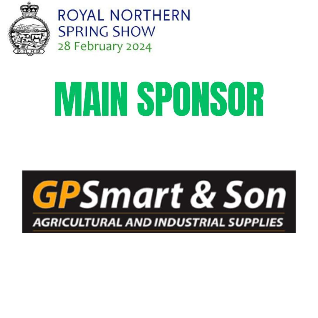 Royal Northern Spring Show 2024
🌟 Main Sponsor 🌟
Carcase Cattle on the Hoof

A warm welcome to G. P. Smart &amp; Son  who have come on board as main sponsor of the Carcase Cattle on the Hoof section.

Be sure to catch up with GP Smart &amp; Son at the Spring Show!