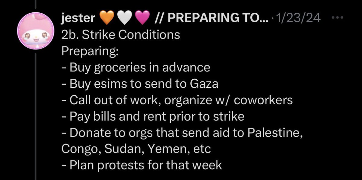 HermitTumblr's tweet photo. STRIKE FOR PALESTINE
FEBRUARY 18th-25th https://t.co/hmcEyA238b
