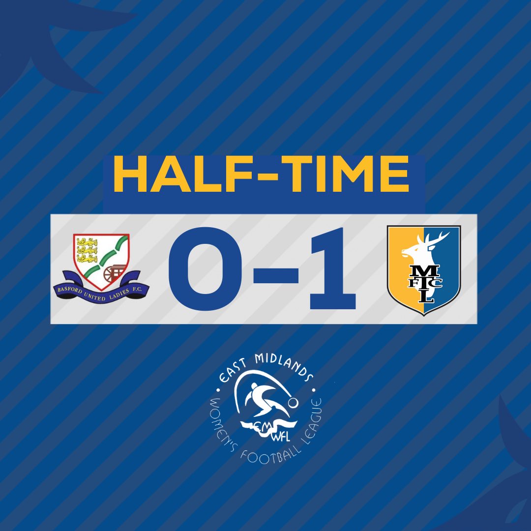 Andi Bells side lead at the break after a well struck finish by Wheatcroft COME ON YOU STAGS 💛💙