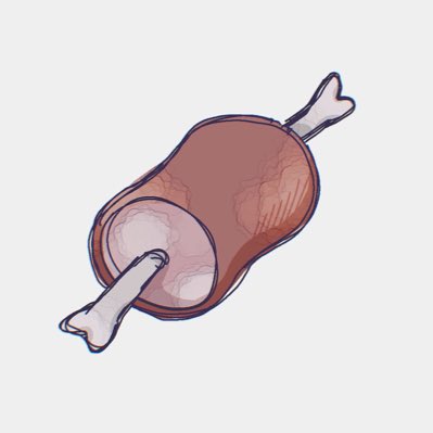 「マンガ肉 シンプルな背景」のTwitter画像/イラスト(新着)
