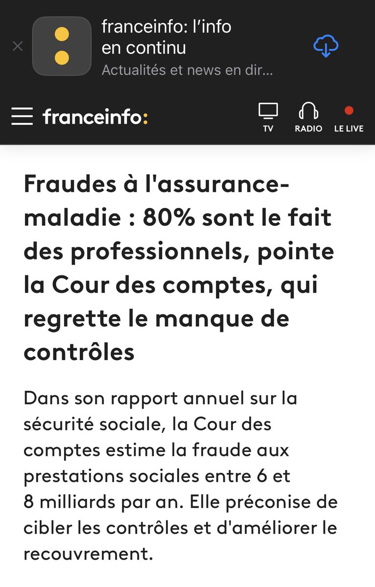 PanettonePazzo's tweet image. 80% des fraudes sécu sont dues aux professionnels et établissements.
Devinez qui va payer la facture ?