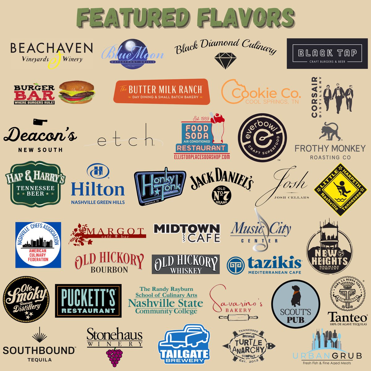 TNFlavors's tweet photo. Last day to get early-bird pricing. Get your tickets - https://t.co/mYKmZFDKD8! 
 
#TNFlavors #NashvilleState #NashvilleEvents #FoodandBeverageEvent https://t.co/hz1s0UxnoU