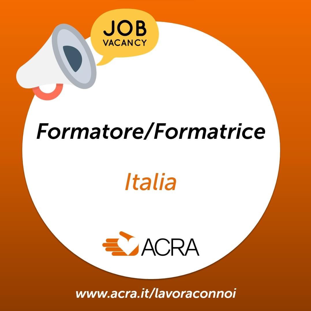 fondazioneacra's tweet image. #Lavoraconnoi 
#ACRA è alla ricerca di un/a #Formatore/#Formatrice per attività di #Educazione alla Cittadinanza Globale e attività laboratoriali nelle #scuole e nei centri di aggregazione in #Italia 

Tutte le info 👉 acra.it/lavoraconnoi/i…