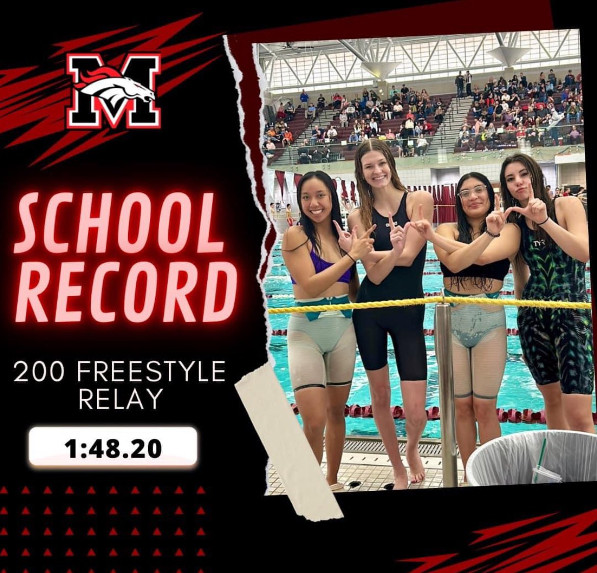 MHS Broncos Swim (@mhsbroncoswim) on Twitter photo Girls with some school records at State!!
<a href="/MustangReview/">The Mustang Sports Review</a>
<a href="/MHSBroncoSports/">MHS Bronco Sports</a>
<a href="/MHS_Broncos/">MHSBroncos</a>
<a href="/MustangSchools/">Mustang Public Schools</a> Girls with some school records at State!!
<a href="/MustangReview/">The Mustang Sports Review</a>
<a href="/MHSBroncoSports/">MHS Bronco Sports</a>
<a href="/MHS_Broncos/">MHSBroncos</a>
<a href="/MustangSchools/">Mustang Public Schools</a>