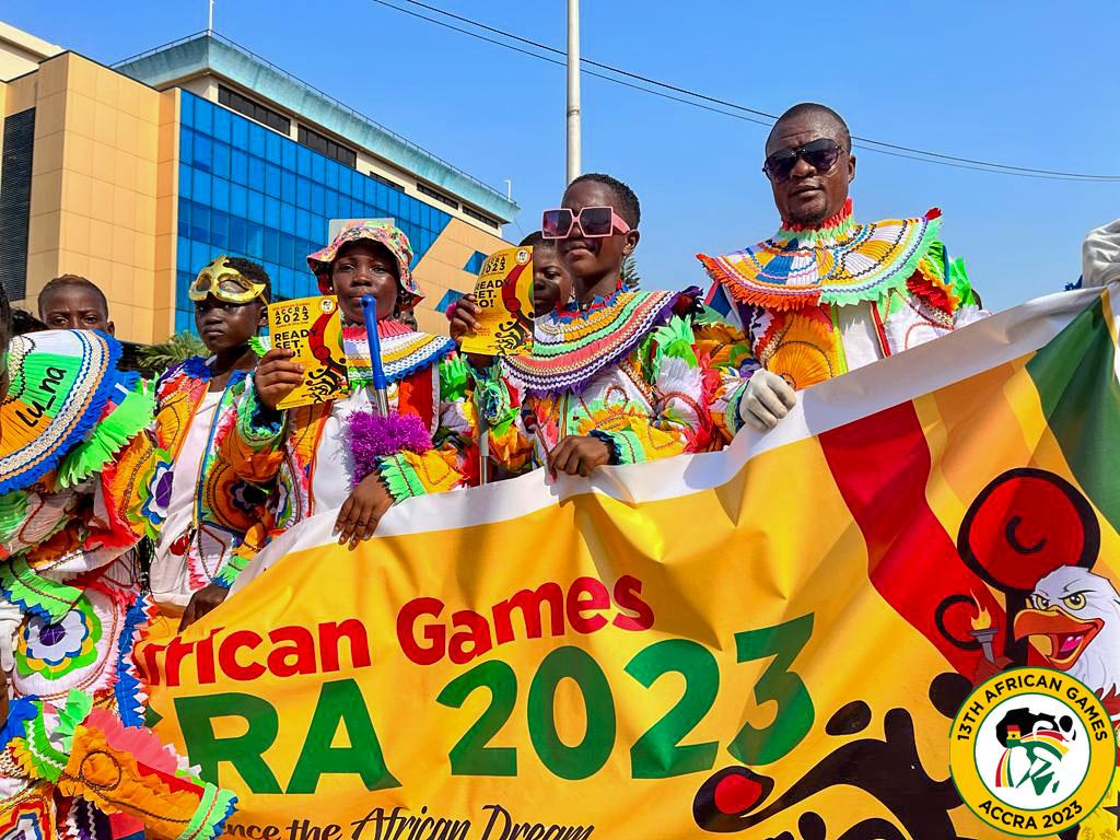 Embracing diversity and excellence in sports at the 13th All African Games hosted by Ghana! #AfricanGame
