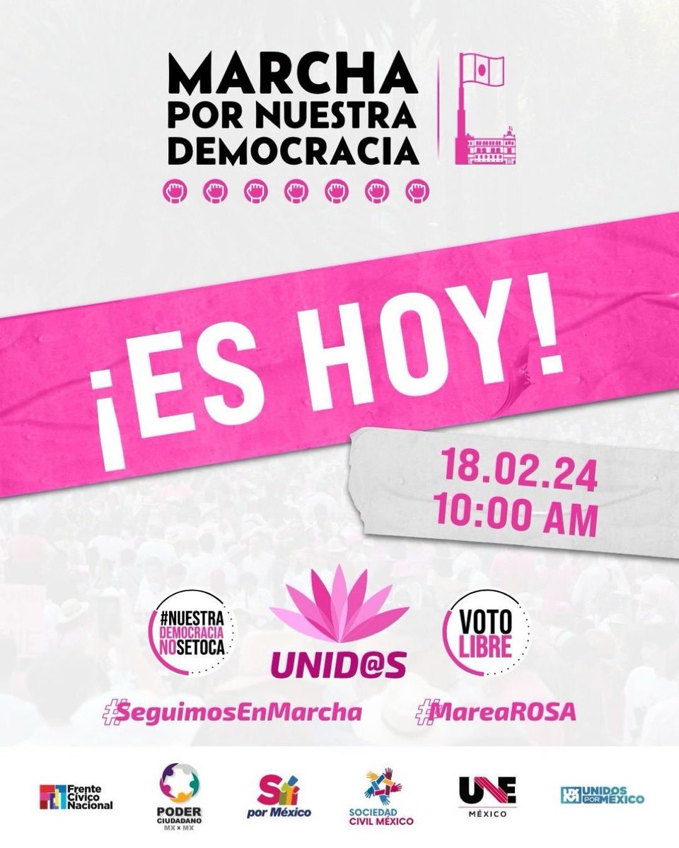 hectordelvalle's tweet photo. Y tú… ¿que haces leyendo esto, si ya deberías estar preparándote para salir con rumbo a la #MarchaPorLaDemocracia? ¡ORALEEEE! https://t.co/4NUS5vYcBF