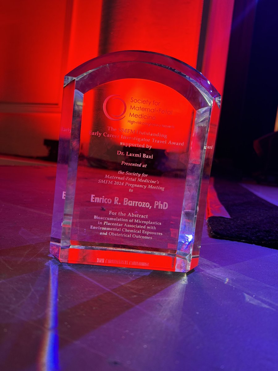 Enrico R. Barrozo (@barrozophd) on Twitter photo Honored that our collaborative work was recognized at <a href="/MySMFM/">SMFM</a> #SMFM24 with the Outstanding Early Career Investigator Award Supported by <a href="/baxi_md/">Laxmi Baxi, MD</a> | <a href="/TCHResearchNews/">TCHResearchNews</a> <a href="/bcmhouston/">BCMHouston</a> <a href="/BCMFromtheLabs/">From the Labs at Baylor College of Medicine</a> <a href="/BCMSuperfund/">BCM-Rice Superfund Research Program</a> Honored that our collaborative work was recognized at <a href="/MySMFM/">SMFM</a> #SMFM24 with the Outstanding Early Career Investigator Award Supported by <a href="/baxi_md/">Laxmi Baxi, MD</a> | <a href="/TCHResearchNews/">TCHResearchNews</a> <a href="/bcmhouston/">BCMHouston</a> <a href="/BCMFromtheLabs/">From the Labs at Baylor College of Medicine</a> <a href="/BCMSuperfund/">BCM-Rice Superfund Research Program</a>