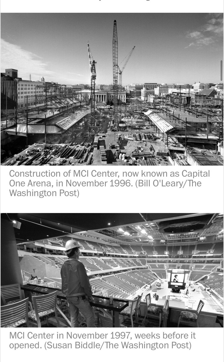 A great breakdown of the Capital One/DC/Ted Leonsis fight. I did not know the stadium’s original naming rights went to MCI! wapo.st/49pIg8Y
