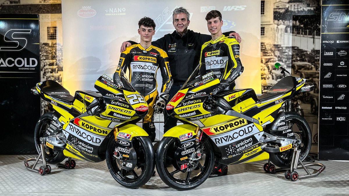 SnipersRacing's tweet photo. Giusto un pò di differenza? 😍 2024 Stiamo arrivando!
#MotoGP #moto3 #snipersteam #matteobertelle #davidalmansa https://t.co/L4RXShgJw9