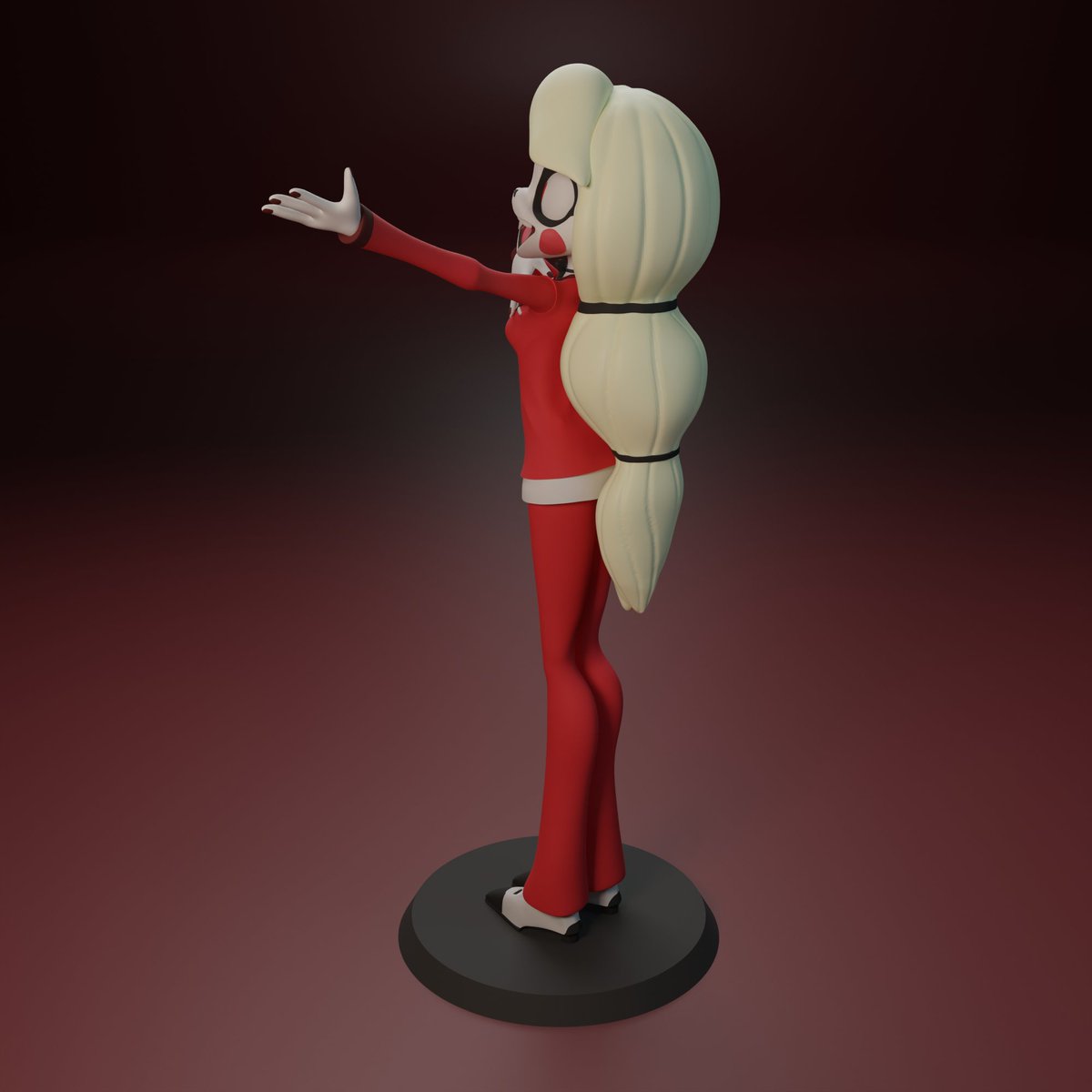 FunserviceStl's tweet photo. Charlie Morningstar from Hazbin Hotel for 3d print by https://t.co/70g6PjNzWx #stl #waifu #3Dprinting #3dprinter #3d #3DModel #Figures #sculpture #patreon #cute #girl #fanservice #funservice #HazbinHotel #HazbinHotelFanart #HazbinHotelCharlie #CharlieMorningstar https://t.co/n8rnWxrrIY