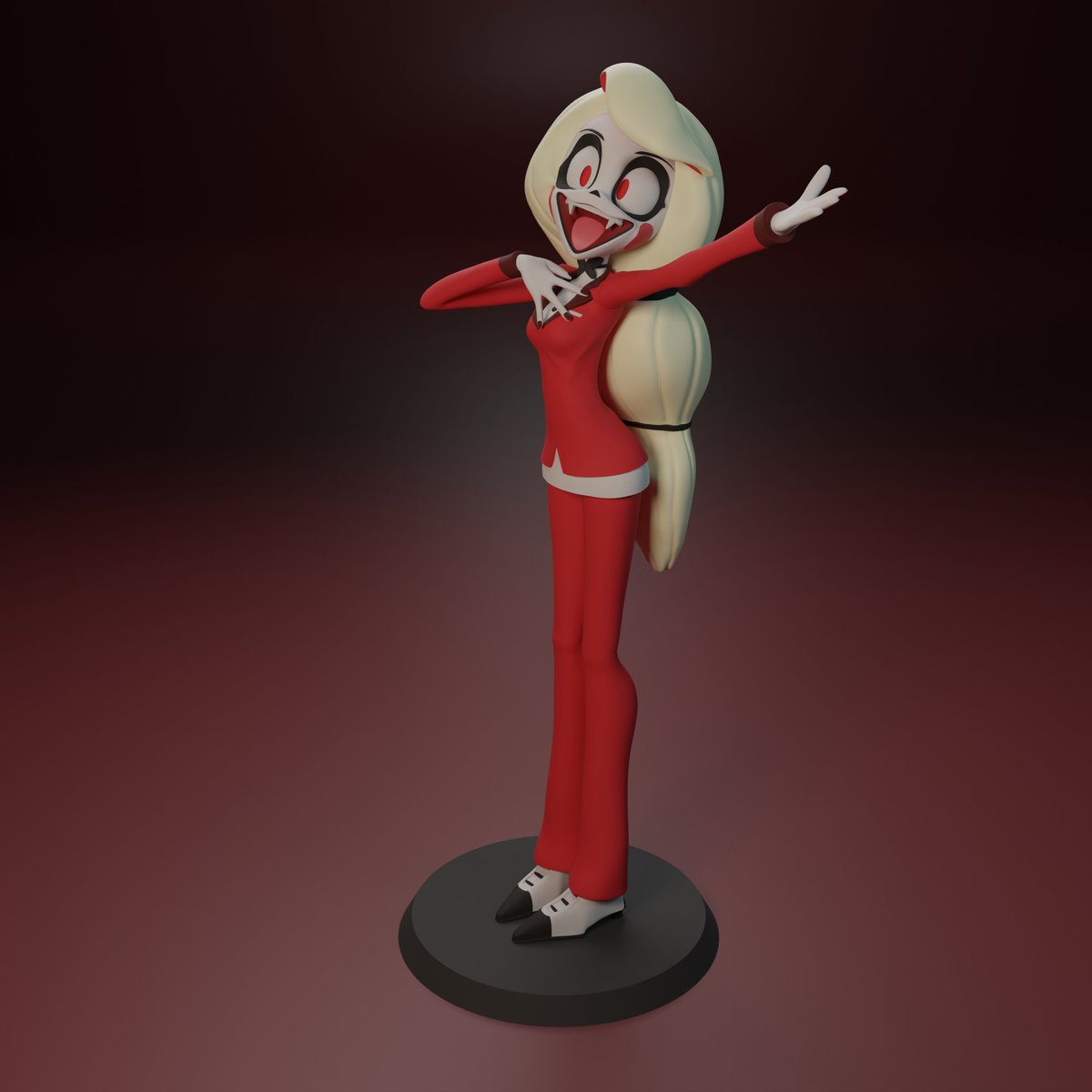 FunserviceStl's tweet photo. Charlie Morningstar from Hazbin Hotel for 3d print by https://t.co/70g6PjNzWx #stl #waifu #3Dprinting #3dprinter #3d #3DModel #Figures #sculpture #patreon #cute #girl #fanservice #funservice #HazbinHotel #HazbinHotelFanart #HazbinHotelCharlie #CharlieMorningstar https://t.co/n8rnWxrrIY