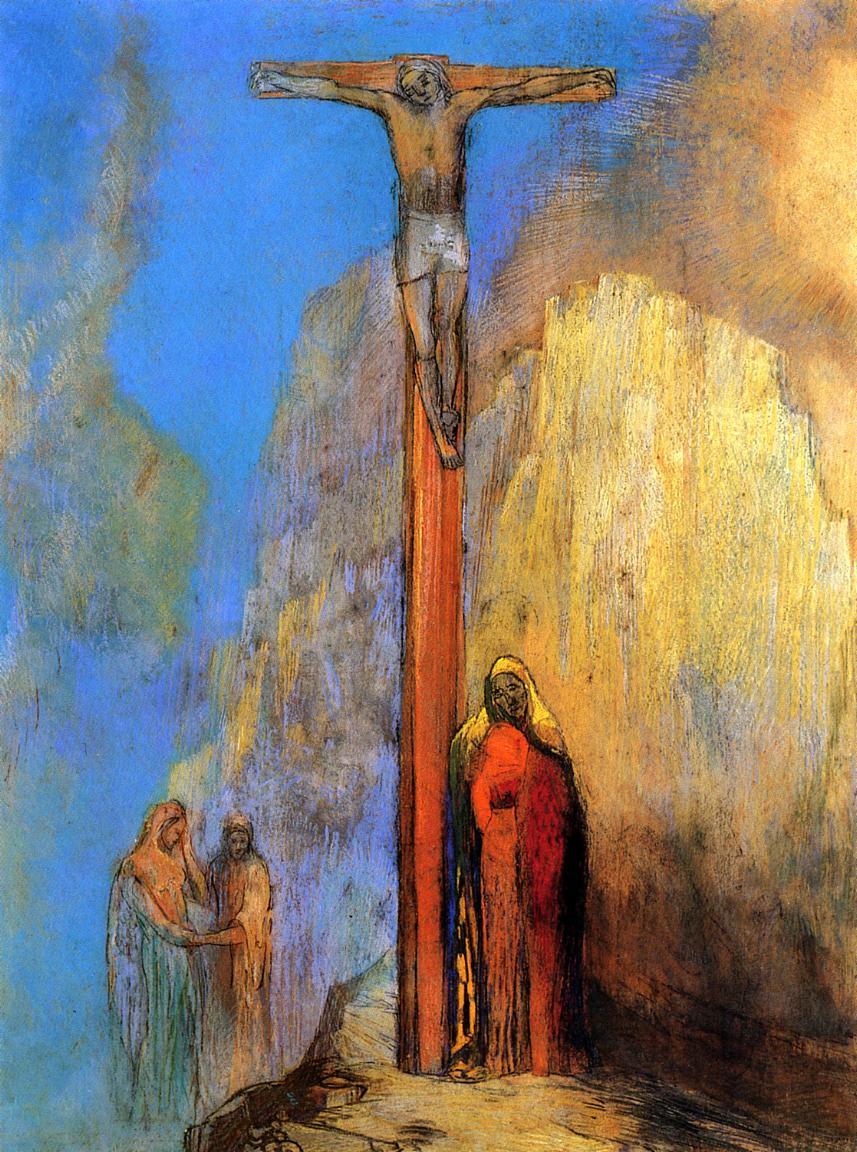 Calvary, 1897
 #OdilonRedon