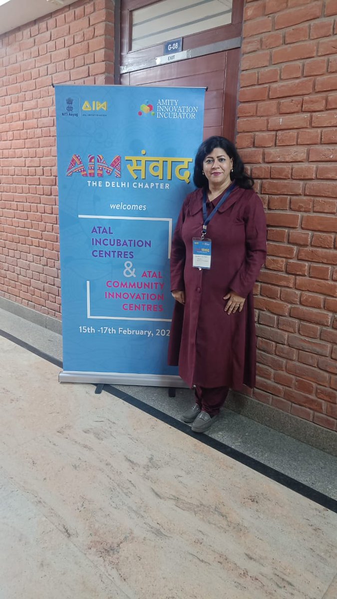 Elated to share that I was invited as a panelist to a Panel Discussion on the theme ‘Inclusivity in STEM’ organised by Atal Innovation Mission, NITI Aayog, Government of India. It was a great platform, I discussed numerous ways in which we help inculcate inclusivity at <a href="/AtlSrdav/">ATL SRDAV</a>