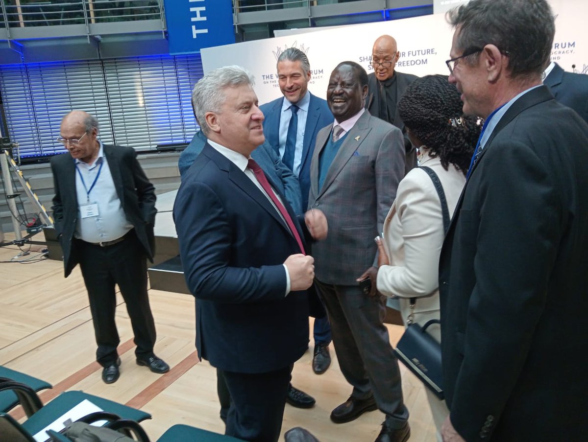 RailaOdinga's tweet photo. Exciting day at The World Forum on the Future of Democracy, Tech, and Humankind in Berlin, with global leaders in politics, civil society, and culture poised to explore groundbreaking ideas and practices for a better world. Discussions on pressing socio-political issues underway. https://t.co/dwwcD2S49S