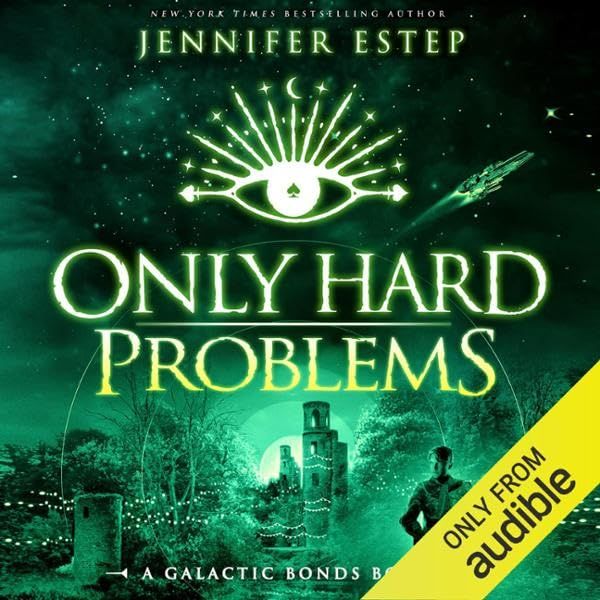 Jennifer_Estep's tweet photo. ONLY HARD PROBLEMS AUDIOBOOKS — Narrated by @MrFancyVoice and @LaurenFortgang: 📗⚔️✨
@amazon: https://t.co/340Pjc7e3w
@audible_com: https://t.co/nJz9hIWQ0T
#audiobook #audiobooks #audio #scifi #scifibooks #scififantasy #fantasybooks #romantasy #scifiromance #romancebooks https://t.co/Q0oSiPhvCj