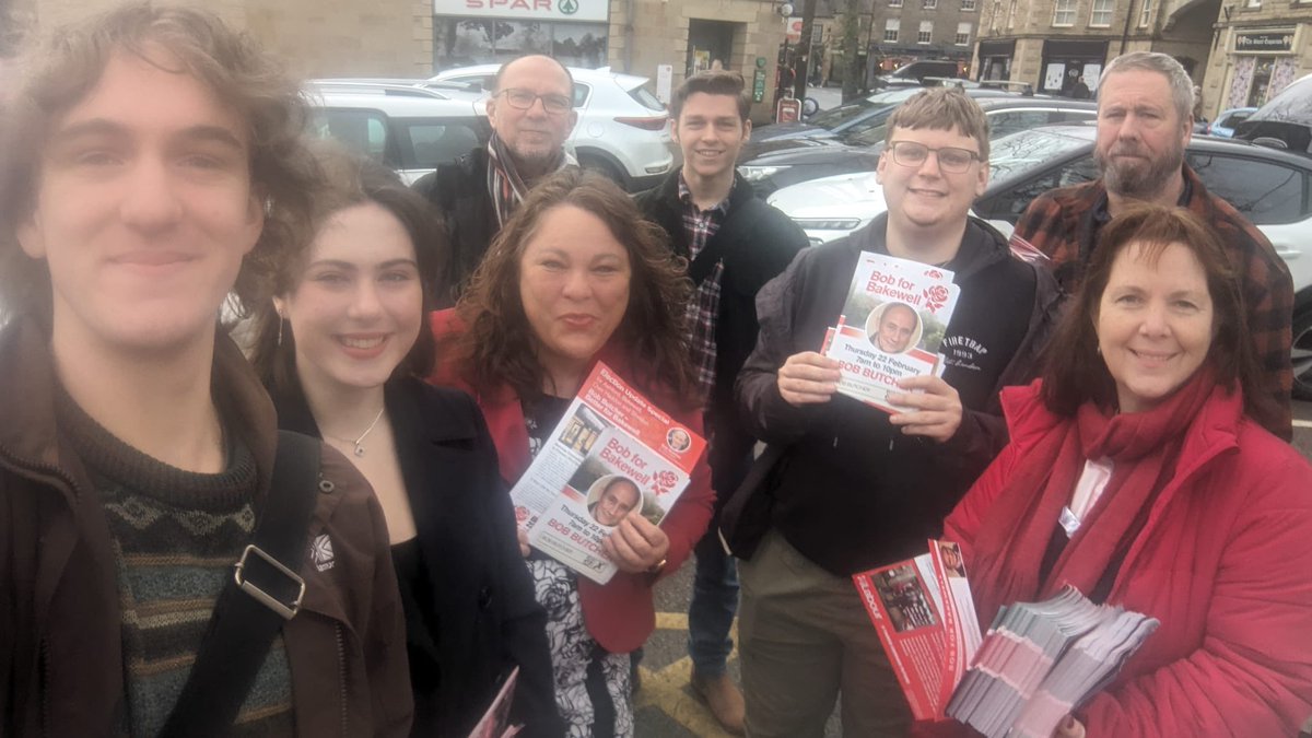 ClaireWard4EM's tweet photo. I’ve had a great time with @EastMidsYL, campaigning in Derbyshire Dales for the Bakewell county council by-election! Some really interesting and encouraging conversations about the East Midlands mayoralty too. https://t.co/wJrN8WjXwI