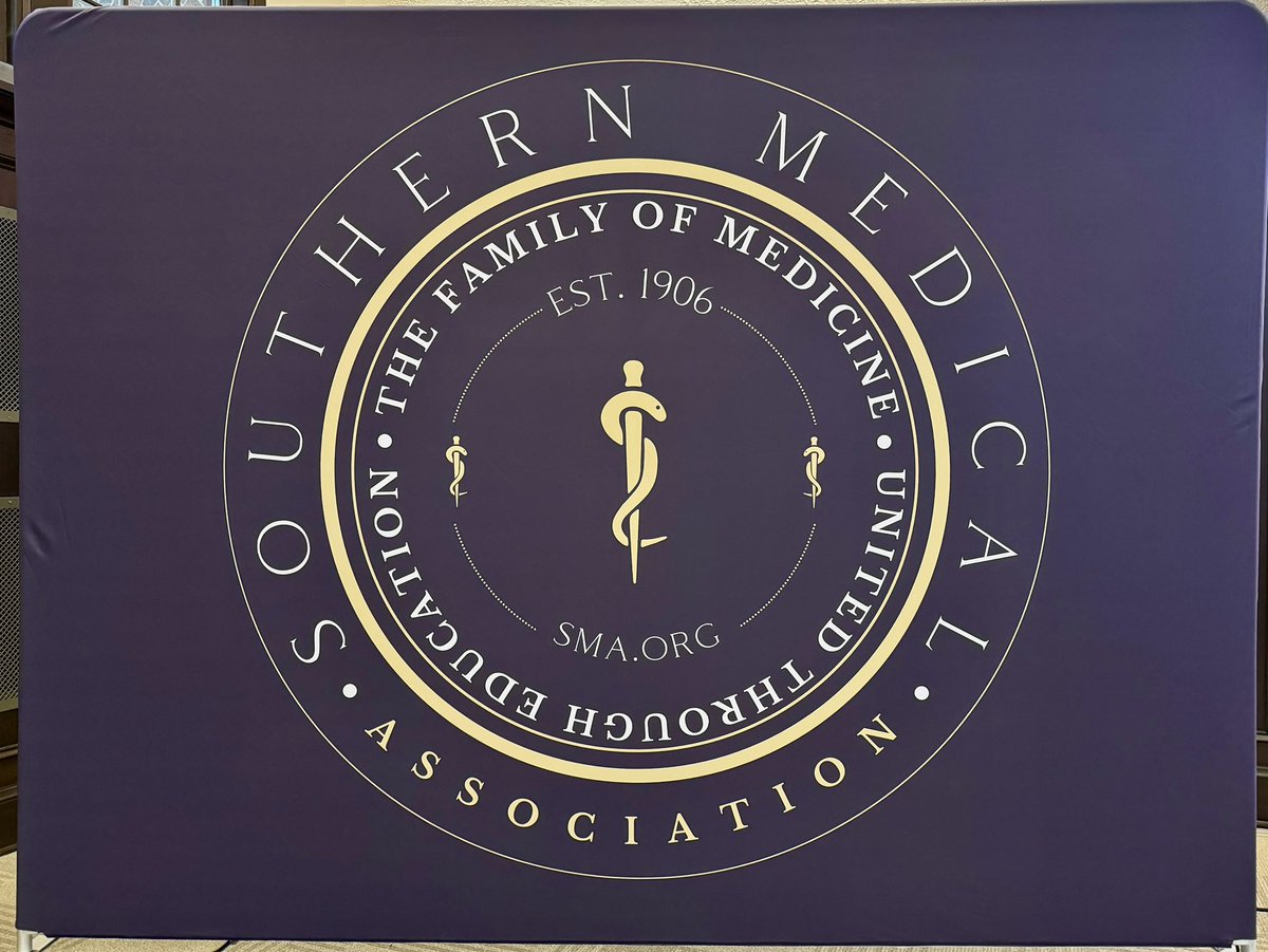 Strong work being presented right now for the Top 10 competition at the SMA Physicians-In-Training Leadership Conference! #pit2024 <a href="/smaorg/">Southern Medical Association</a> <a href="/uthsc/">The University of Tennessee Health Science Center</a>