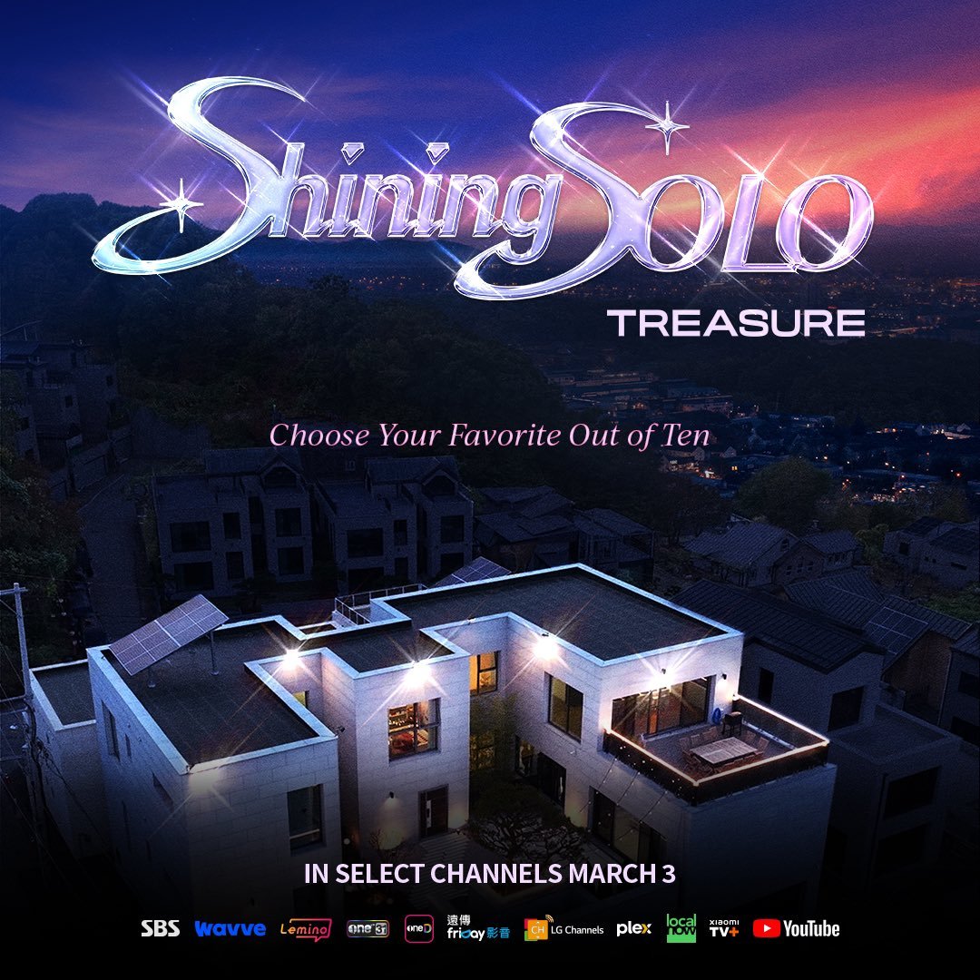 kchartsmaster's tweet photo. TREASURE shares posters for 'Shinning Solo'. https://t.co/874q2z9ay9