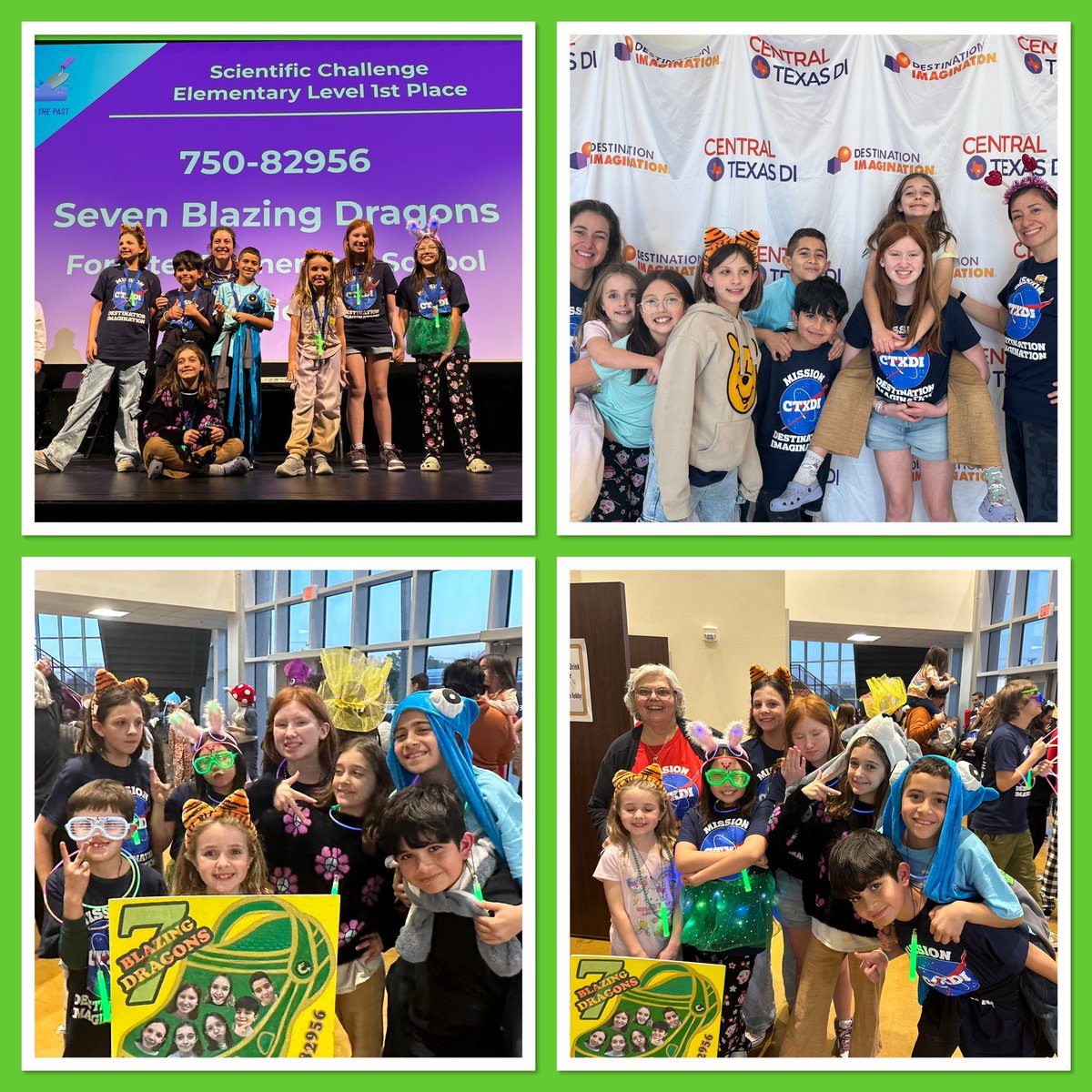 Our @NISDForester DI team did it again!! We are going to STATE @WeAreTexasDI and they rocked at the regional! Awesome job 7 Blazing Dragons! @IDOtorunament..@NISD