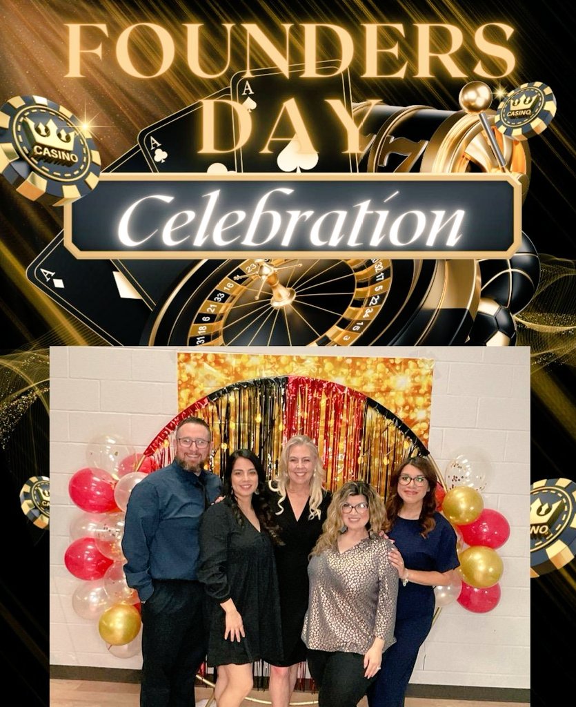 Love our PTA Board. They capture our hearts every day and do so much for our scholars & staff! Enjoyed a great night with them at the Founders Day Celebration. #CCISD #CKH