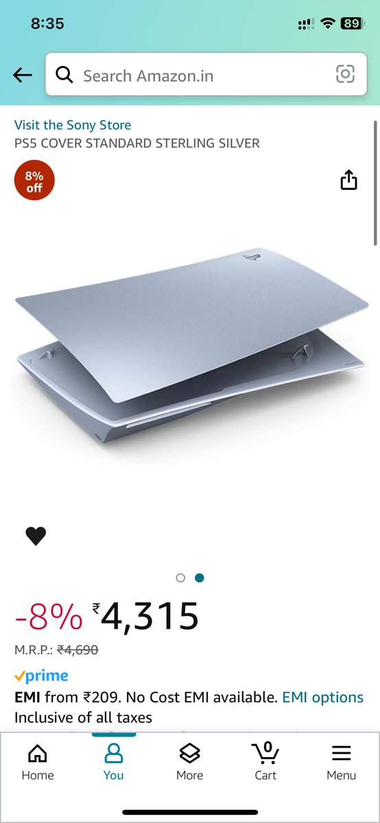 VinayakSoni07's tweet photo. PS5 Console Cover Standard Edition
Deep Earth Collection
Now Available!
H/T @IndiaRestocks
Added to Wishlist
PS5 Accessories Wishlist - VS7 https://t.co/hnE6RzBXdv
#DeepEarthCollection #PS5ConsoleCovers https://t.co/xdsfEqE8UQ