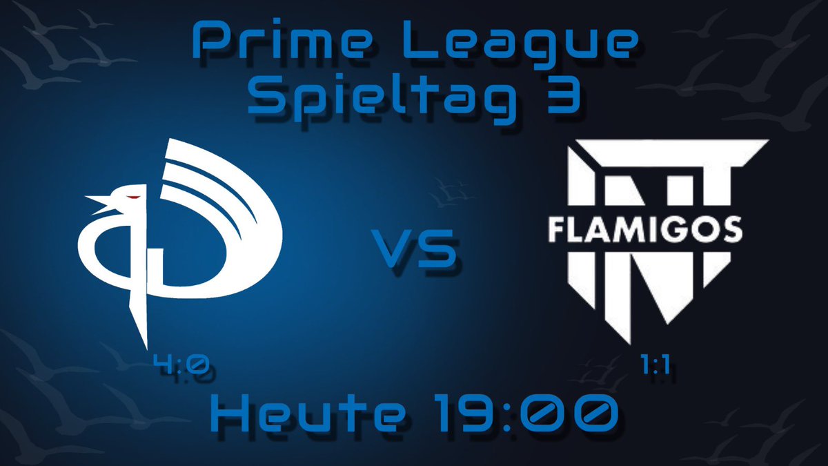 Heute dürfen wir uns den Flamigos <a href="/intSport1/">intSport</a> stellen! 
Dieses Mal gibt es sogar einen ordentlichen Cast von den Games! ☝🏻
#flyhigh 🐦