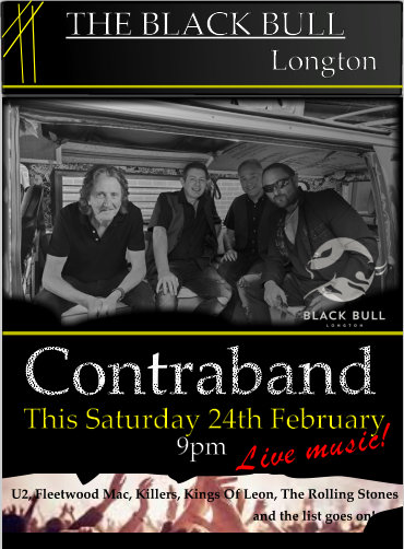 This Saturday we're back at the Black Bull Longton, a great pub. See u there!