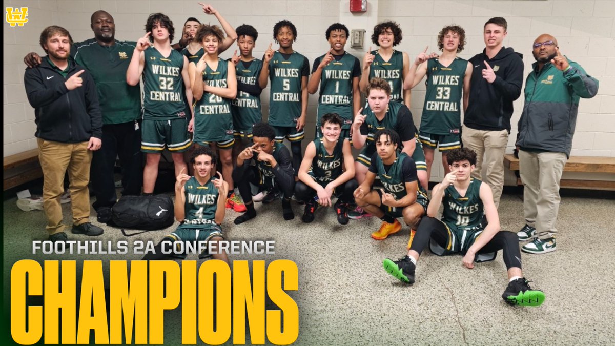 Congratulations to the JV Eagle Basketball Team, the 2023-2024 Foothills 2A Conference Champions!