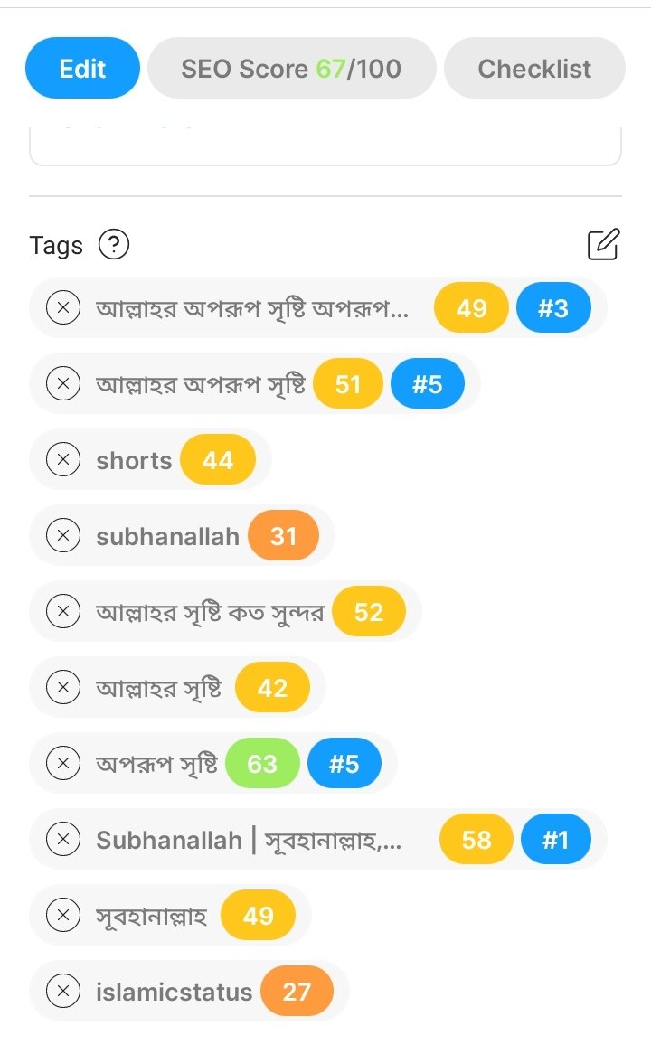 dmIqbalbd's tweet image. 67 SEO  score by 10 tags 🥰
#keywordtool #seo #INDvsENG  #lizatarbuck #INDvENG #رفح_تباد  #bbclaurak  #dmiqbalbd