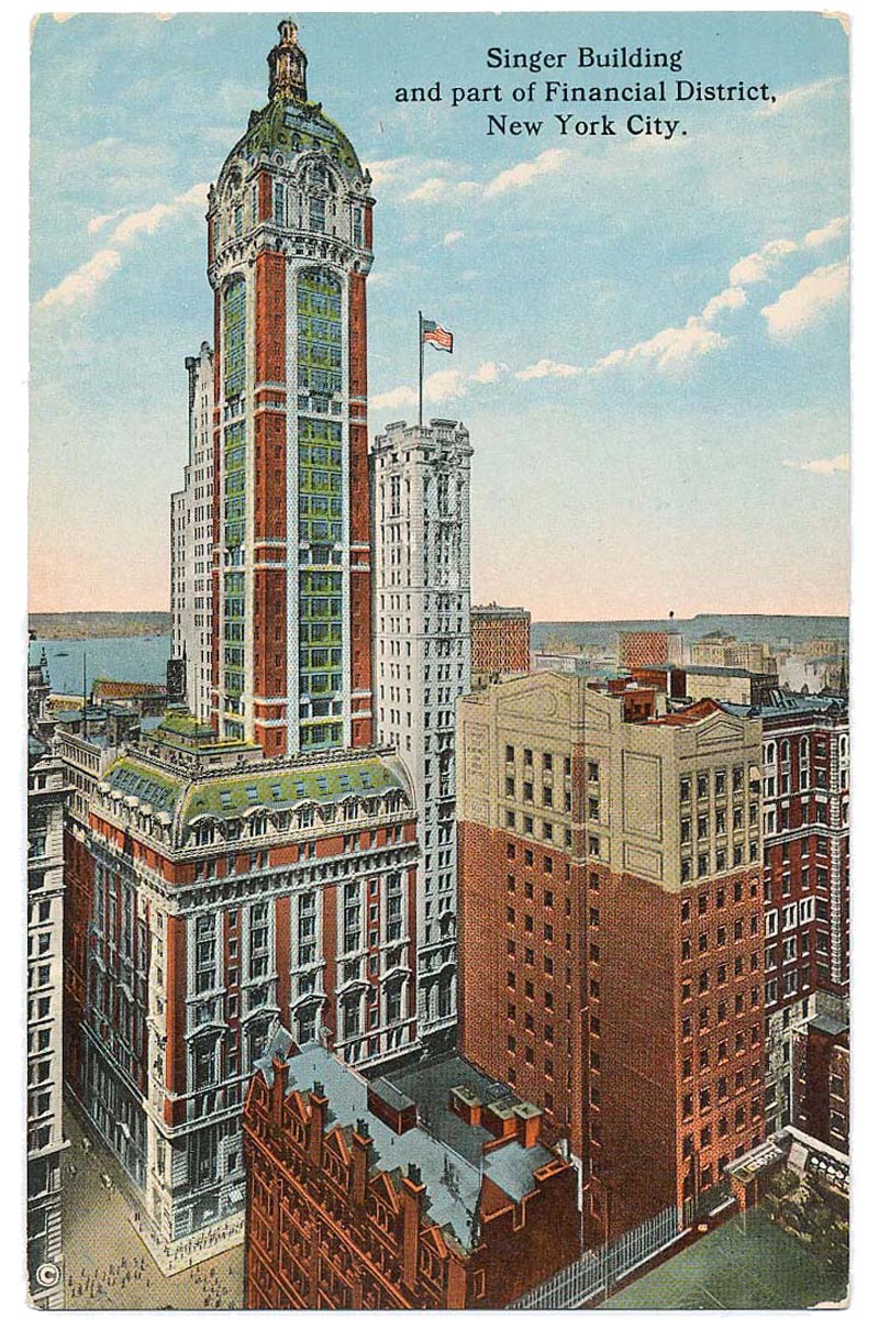 TooMuchGoing_On's tweet photo. Singer Building https://t.co/VAQpasd3gM