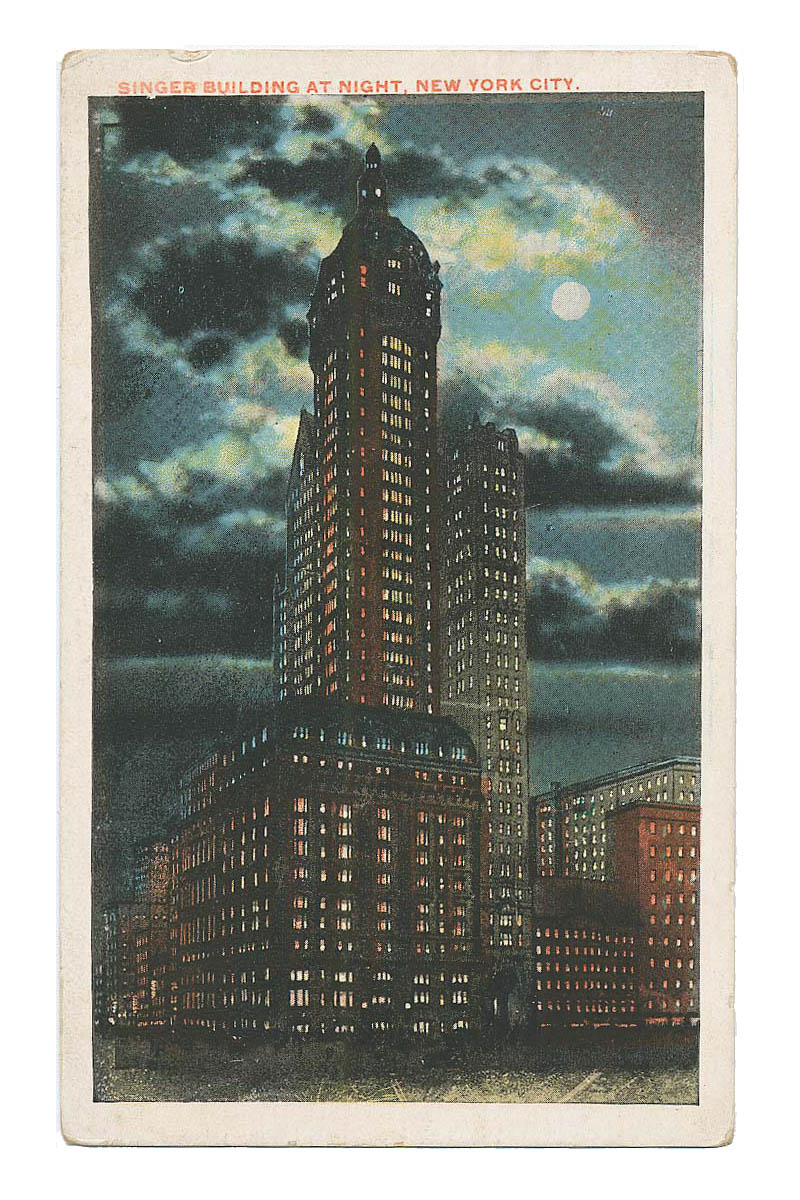 TooMuchGoing_On's tweet photo. Singer Building https://t.co/VAQpasd3gM