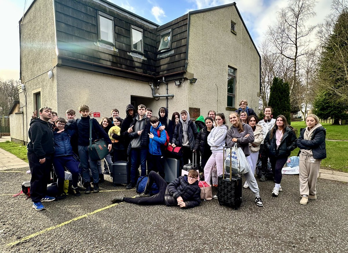 Home time! Well done everyone on a very productive and fun study weekend. National 5’s here we come 👊 @TunneltoSuccess <a href="/MrRobertsonGeo/">Mr Robertson</a> <a href="/Boness_Academy/">Bo'ness Academy</a> #Motivation #Aspiration #Respect