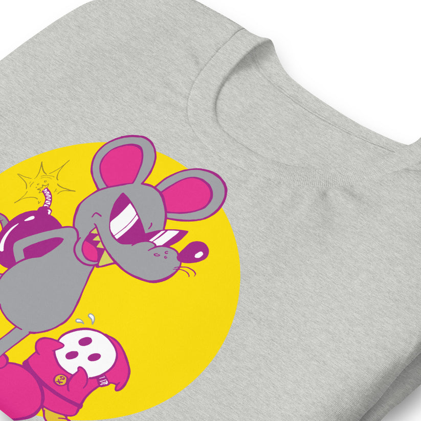 obeykube's tweet photo. Tricky Mouse returns with new pullover hood and unisex tees.
This Steamboat Willie inspired Super Mario Bros. 2 mash up is now available in a brand new color palette and styles. Who doesn't like Mouser and Shy Guys?
Shop ONE RAD TEE
#Retrogaming #supermario2 #steamboatwillie https://t.co/FfFCsh3QE2