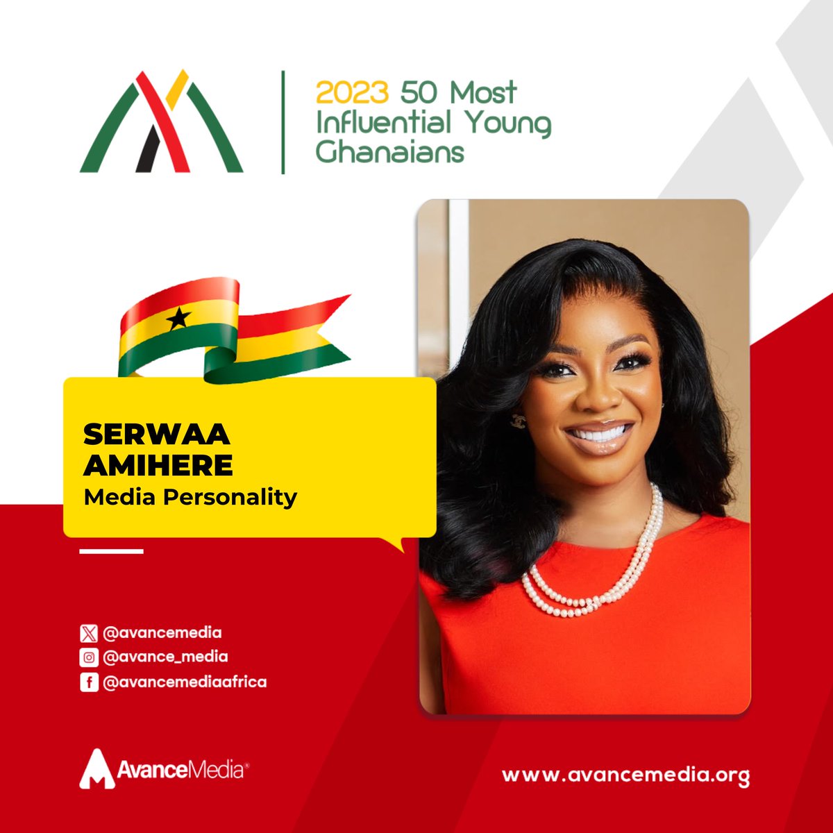 Serwaa_Amihere's tweet image. 4 times in a row 😊
I must be doing something good..