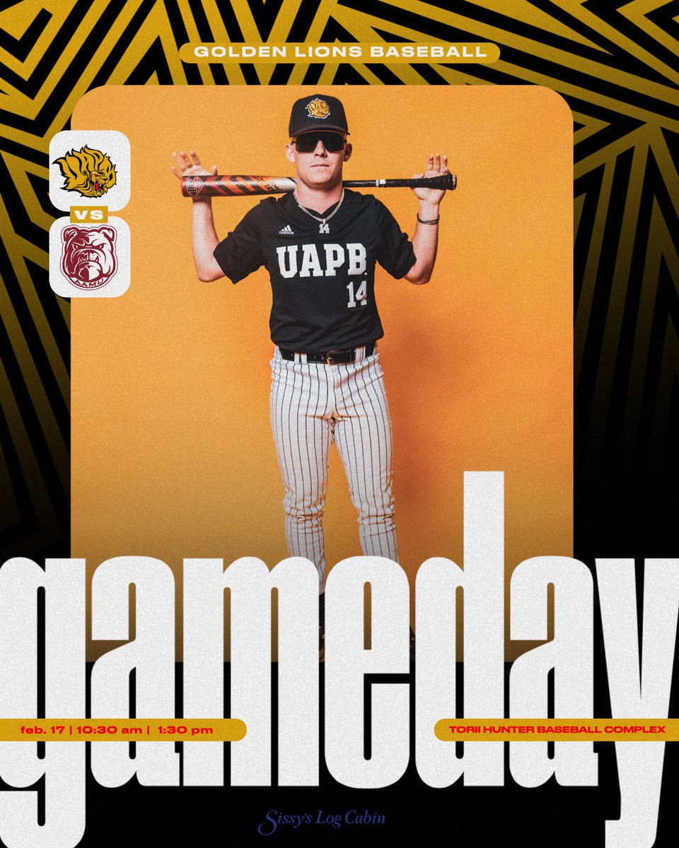 𝐃𝐨𝐮𝐛𝐥𝐞 𝐭𝐡𝐞 𝐀𝐜𝐭𝐢𝐨𝐧 🦁⚾

🆚 Alabama A&amp;M 
⏰10:30 am | 1:30 pm
📍Torii Hunter Baseball Complex 
📺 bit.ly/3Q74chB