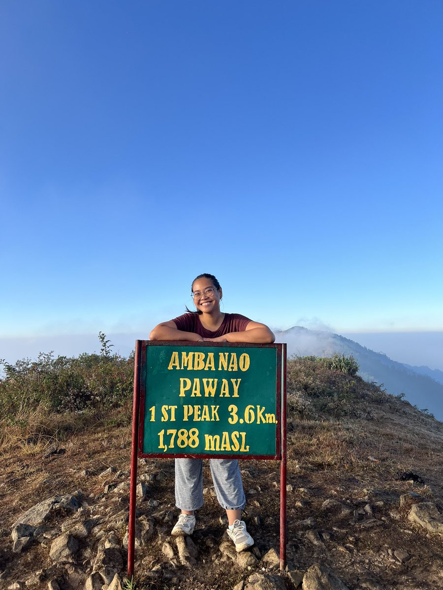 patataskamote__'s tweet photo. 240217

hihi hikes r tiring and challenging and very fun 💛✨

i came thru! im so proud of me! 😌

#mtulap #mothermountain https://t.co/bPka2Lzicu