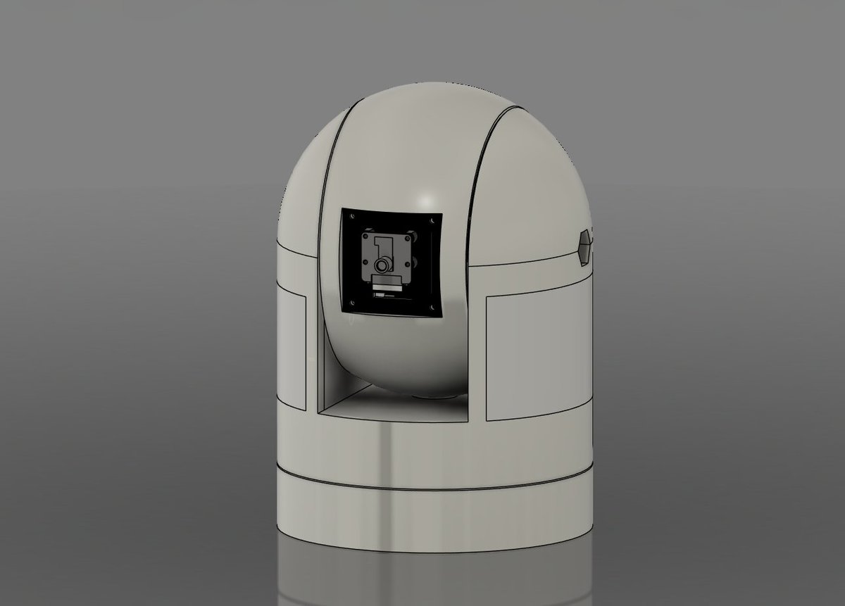 serdar_abali's tweet image. PTZ camera for our big robots. Equivalent cameras cost a fortune.
-150 mm diameter
-RPI Zero 2 W
-Any camera module (initially designed with pi cam v3)
-x2 28byj-48 stepper motors
-3d print time ~48 hr
Any ideas? Other cameras?