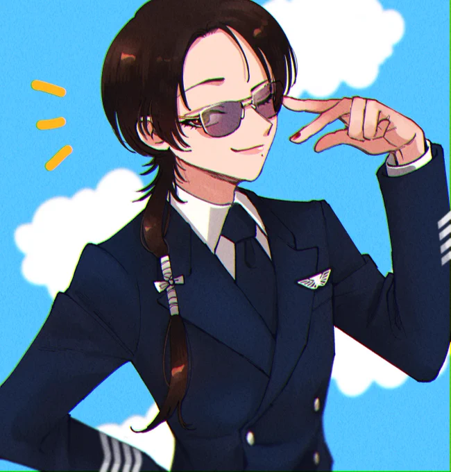 機長〜!!! 