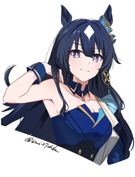 #ウマ娘 落書きヴィルシーナ 