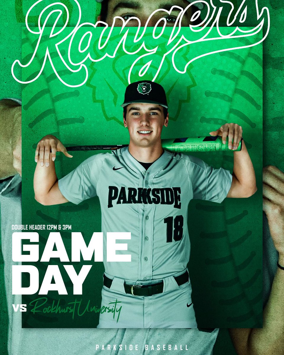 Say it with us now. It’s time to play ball!!! 📍 Kansas City, MO 🆚 Rockhurst 🕛 12&3 📺 📊 ParksideRangers.com/coverage