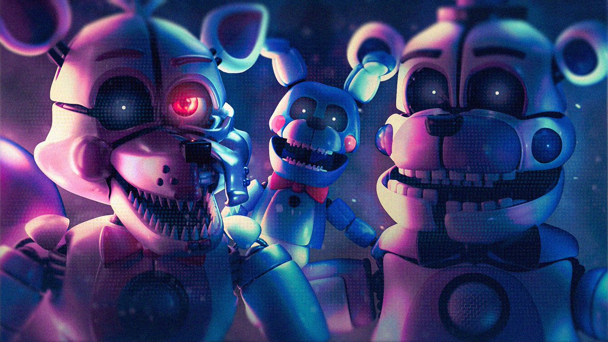 More thumbnails for FNAF COOP Edited by @Pers_GFX Rendered by me #Roblox #RobloxDev #RobloxGFX #RobloxArt