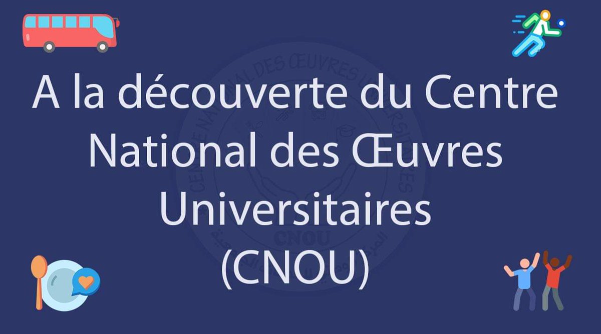 CnouTchad's tweet photo. ⚫️ 𝐀 𝐥𝐚 𝐝𝐞́𝐜𝐨𝐮𝐯𝐞𝐫𝐭𝐞 𝐝𝐮 𝐂𝐍𝐎𝐔 

Chers abonnés, nous allons entamer à  partir de la semaine prochaine, à travers une série de publications, la présentation du 𝐂𝐞𝐧𝐭𝐫𝐞 𝐍𝐚𝐭𝐢𝐨𝐧𝐚𝐥 𝐝𝐞𝐬 Œ𝐮𝐯𝐫𝐞𝐬 𝐔𝐧𝐢𝐯𝐞𝐫𝐬𝐢𝐭𝐚𝐢𝐫𝐞𝐬 (#CNOU).  #Tchad https://t.co/IvNEvdC9Mn