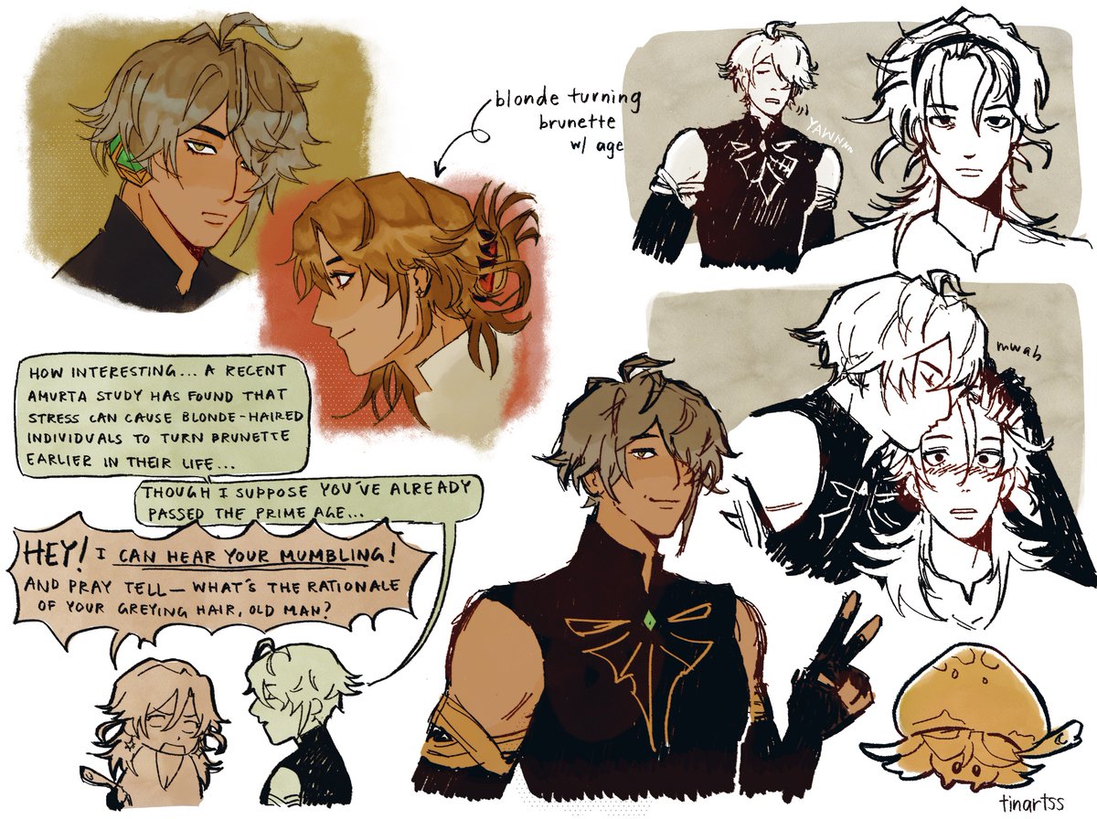 assorted doodles of these guys 