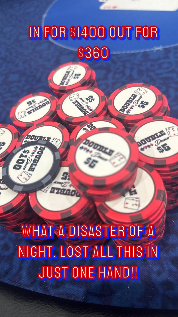 On a bad run this past 4 days!!!! I need to get out of it!!!!